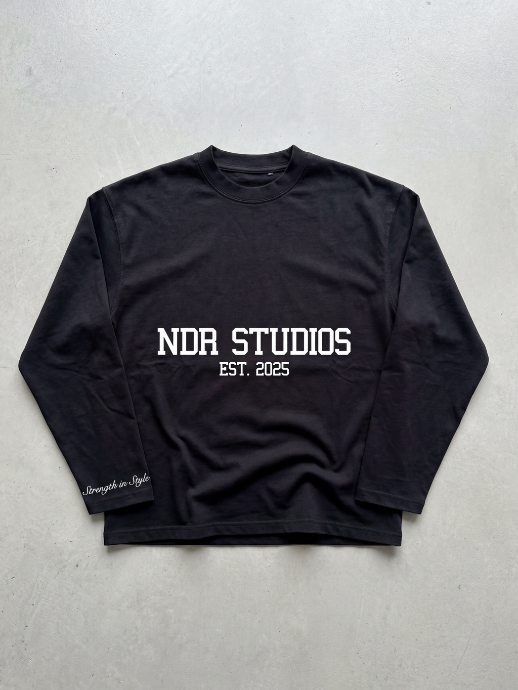 Black NDR Essential Long-Sleeve Jersey