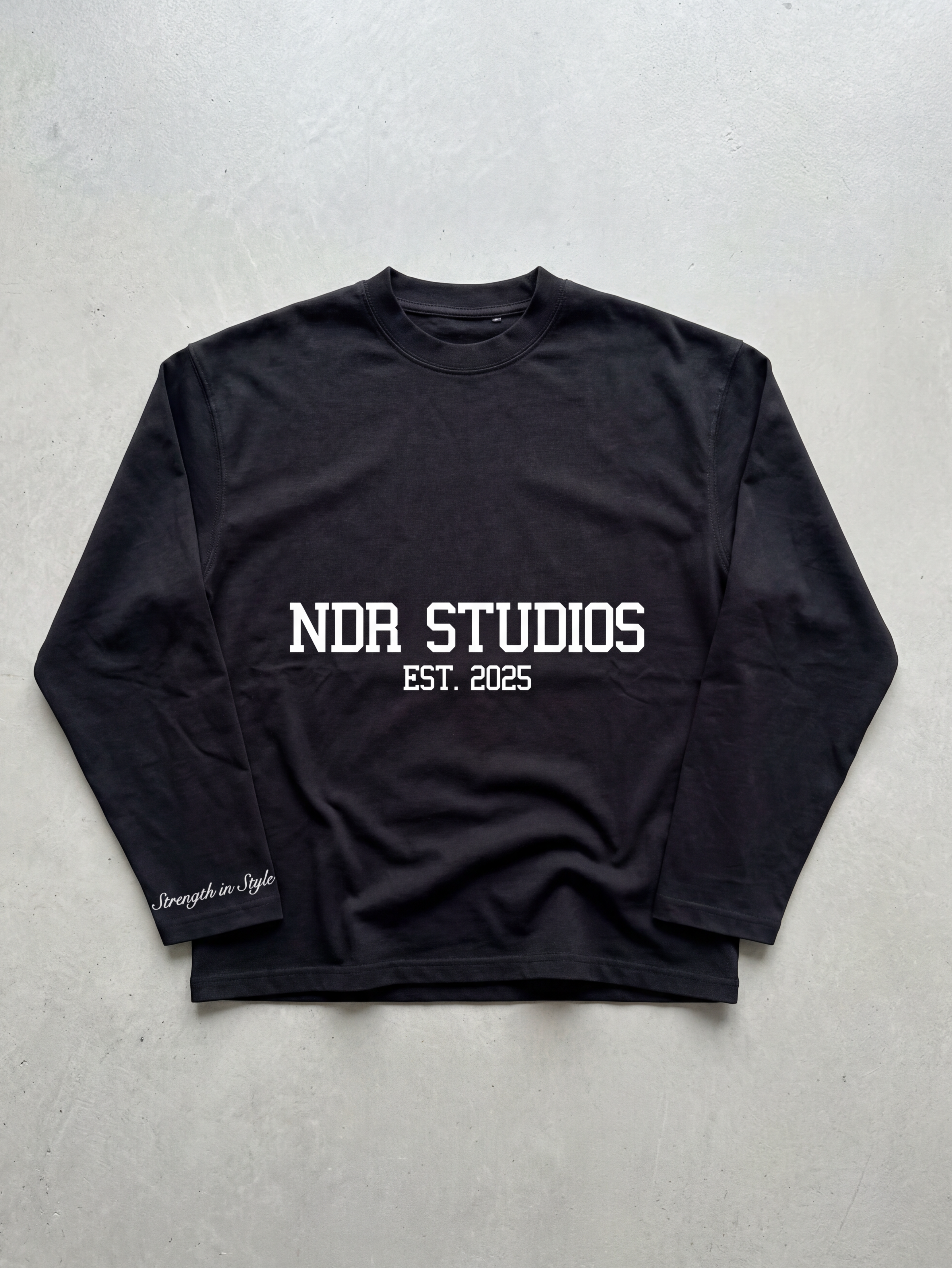 Black NDR Essential Long-Sleeve Jersey